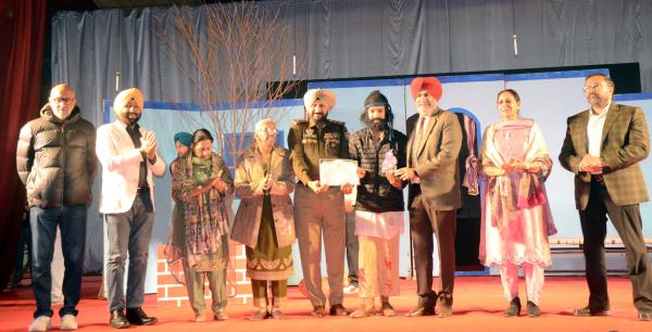 Prize distribution ceremony in the various categories during the 14th Youth Festival 